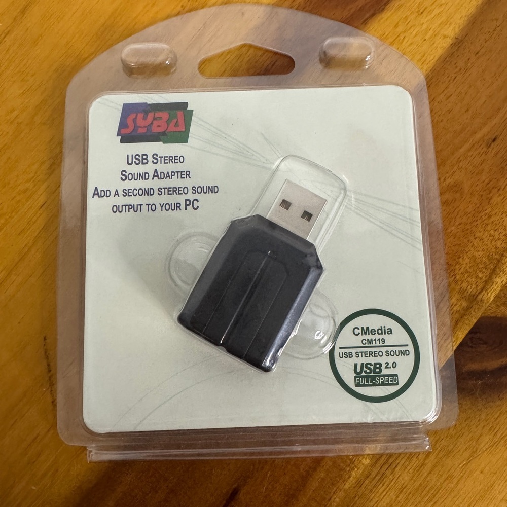 Syba USB stereo sound adapter CM119